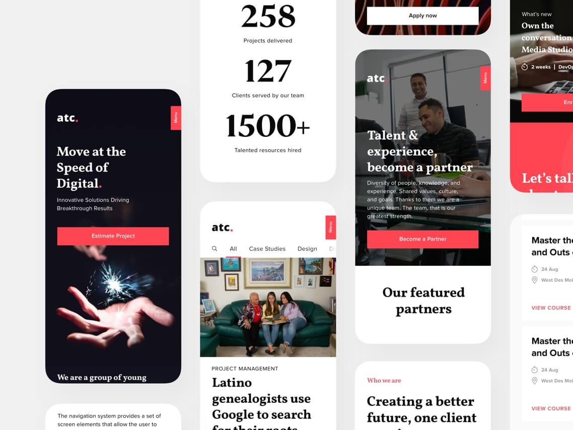 atc mobile design responsive