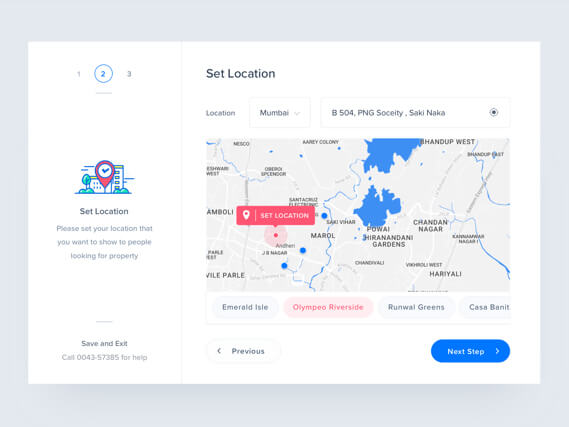 Housing Dev Panel UI